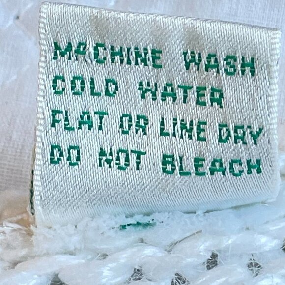 Vintage Hand-Knit Sweater Rose Floral Raised Knit Embroidery Scandi Girl Small - Picture 6 of 6